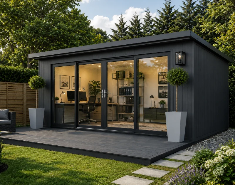 Large Garden Office Kit
