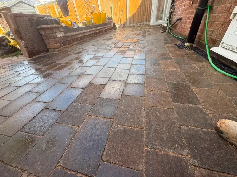 Block Paving Installation with ACO Drainage in Sutton Coldfield