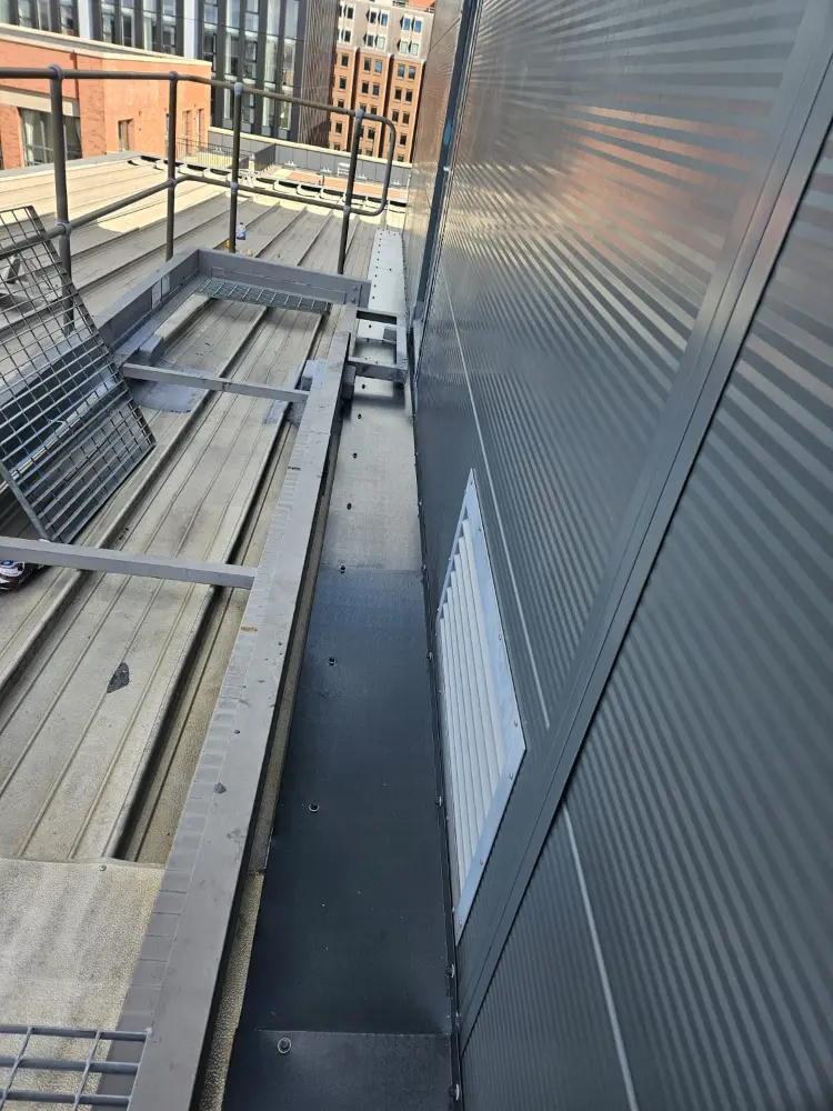 Roof Leak Repairs & Flashing Replacement at Aqua House, Birmingham 4 aqua house leak 04