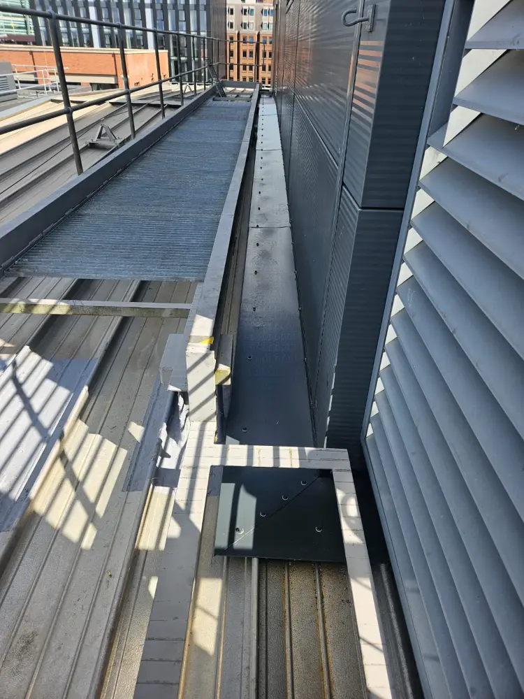 Roof Leak Repairs & Flashing Replacement at Aqua House, Birmingham 7 aqua house leak 07