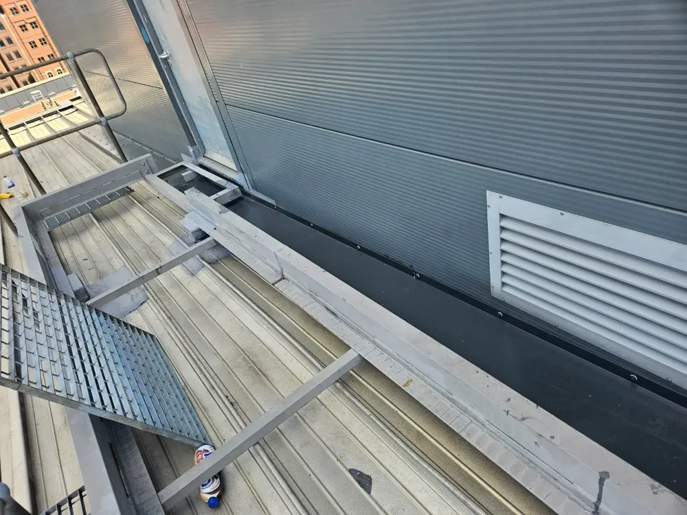 Roof Leak Repairs & Flashing Replacement at Aqua House, Birmingham 9 aqua house leak 09