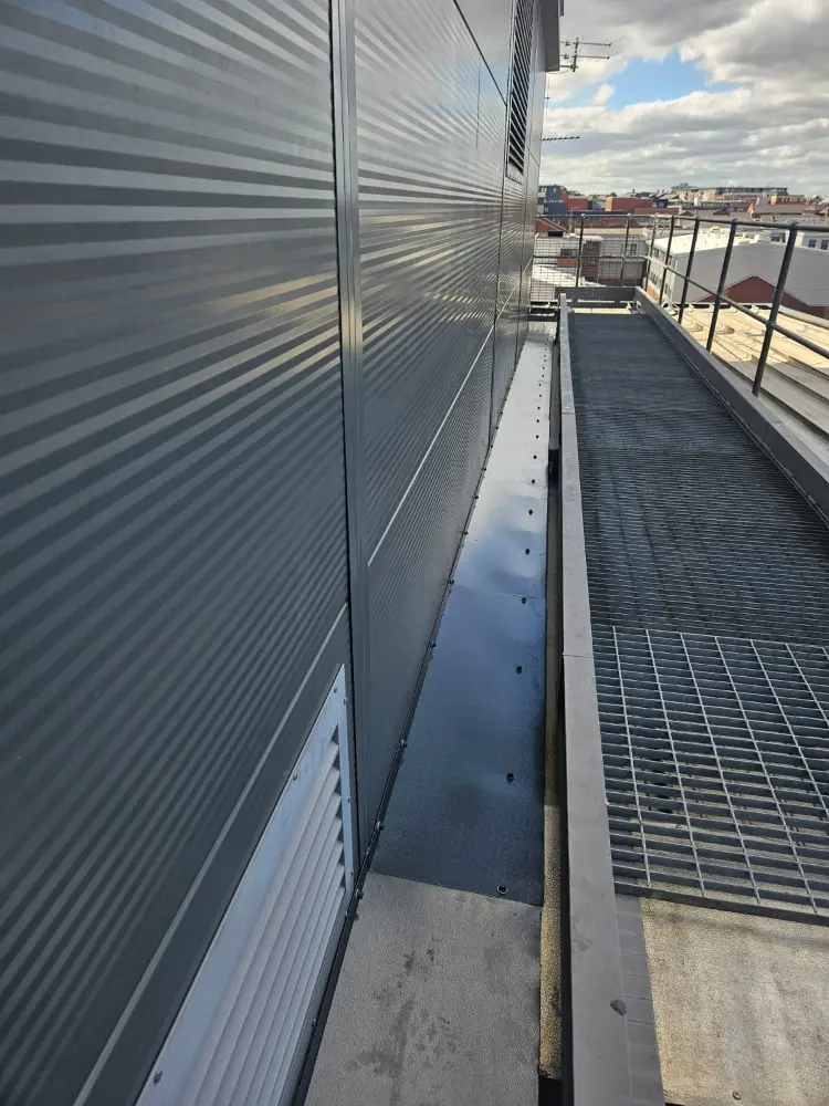 Roof Leak Repairs & Flashing Replacement at Aqua House, Birmingham 10 aqua house leak 10