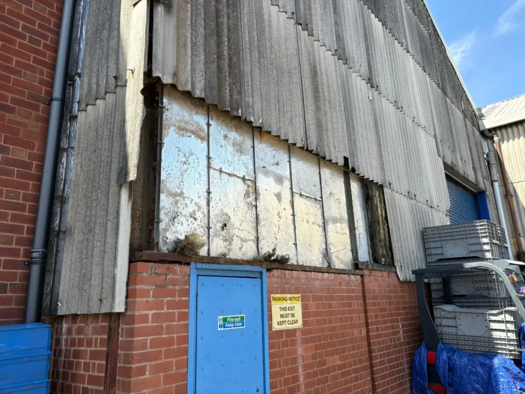 Asbestos Cladding Replacement in Birmingham City Centre 1 Asbestos Cladding Replacement in Birmingham City Centre