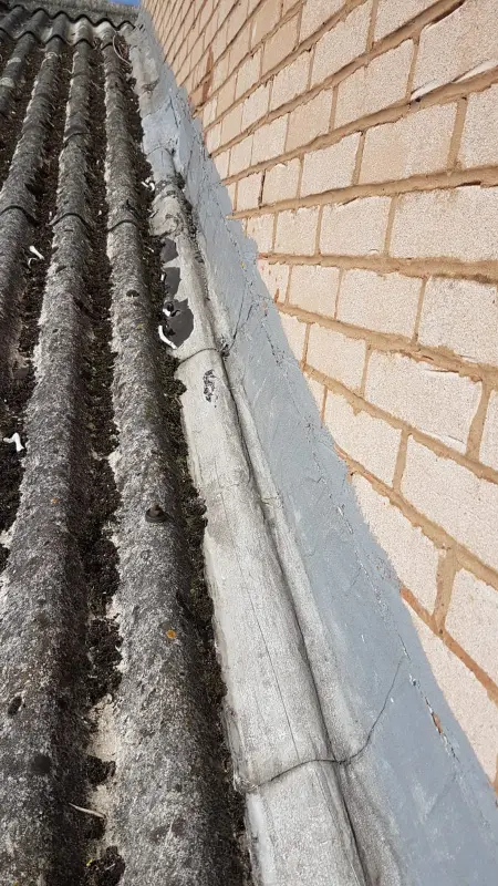 Asbestos Encapsulation on Industrial Roof in Birmingham 14 asbestos encapsulation birmingham 18