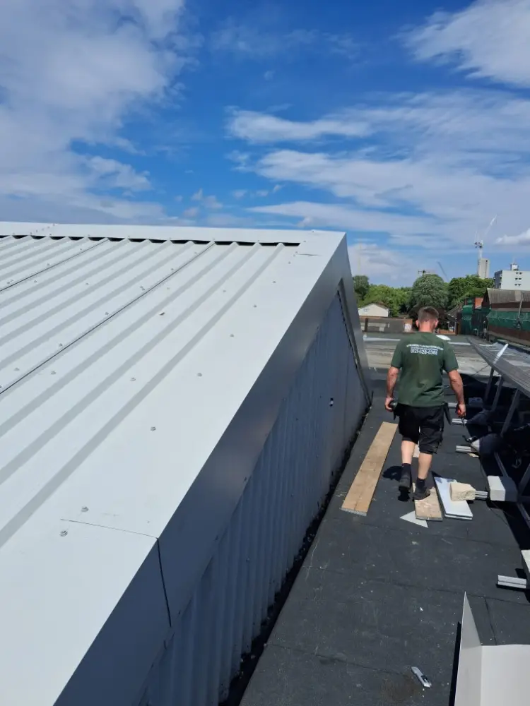 Asbestos Overclad Roofing – Emily Street, Birmingham 14 Asbestos Overclad Roofing – Emily Street, Birmingham