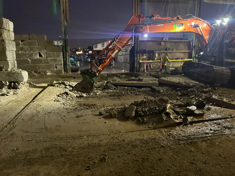 Commercial Concrete Pad Installation – Tom White Waste, Birmingham 5 Commercial Concrete Pad Installation – Tom White Waste, Birmingham