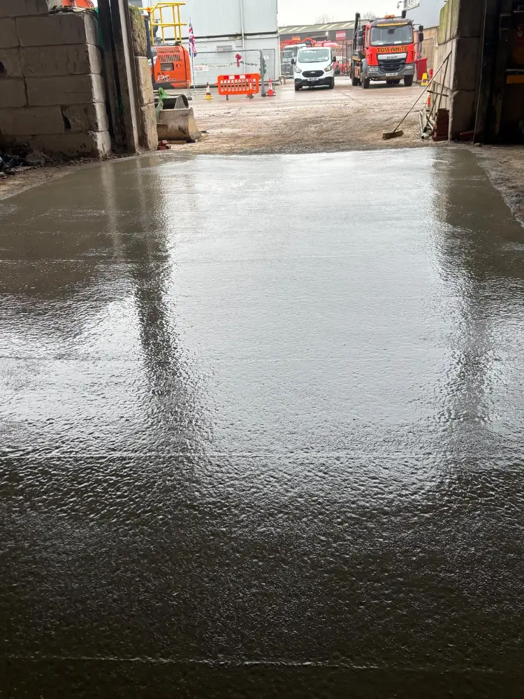 Commercial Concrete Pad Installation – Tom White Waste, Birmingham 10 Commercial Concrete Pad Installation – Tom White Waste, Birmingham