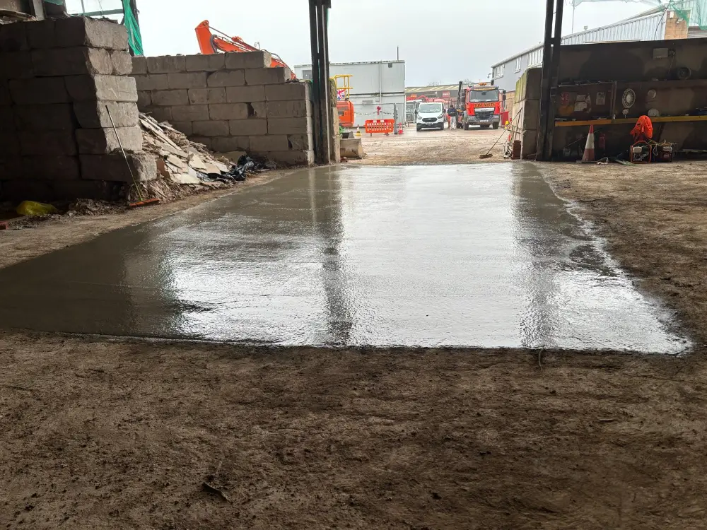 Commercial Concrete Pad Installation – Tom White Waste, Birmingham 14 Commercial Concrete Pad Installation – Tom White Waste, Birmingham