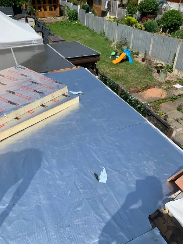 EPDM Warm Roof Installation in Sutton Coldfield