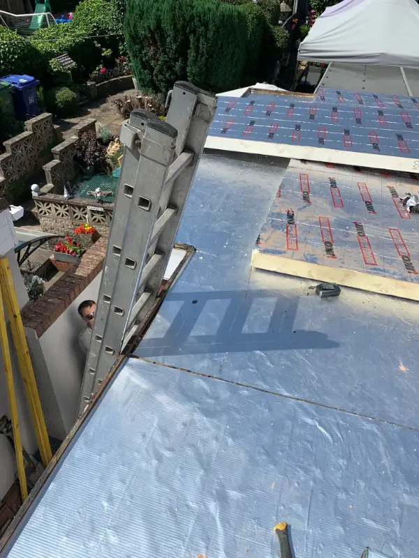 EPDM Warm Roof Installation in Sutton Coldfield