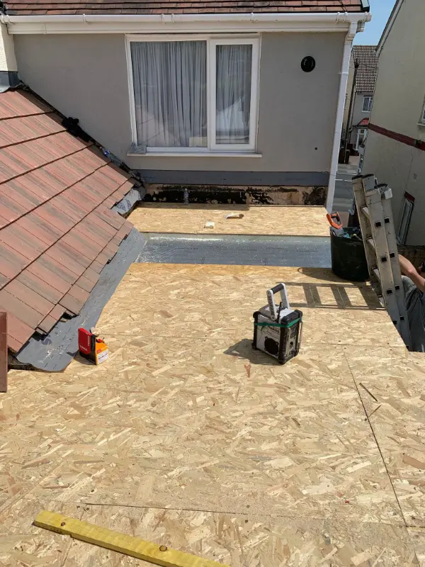 EPDM Warm Roof Installation in Sutton Coldfield
