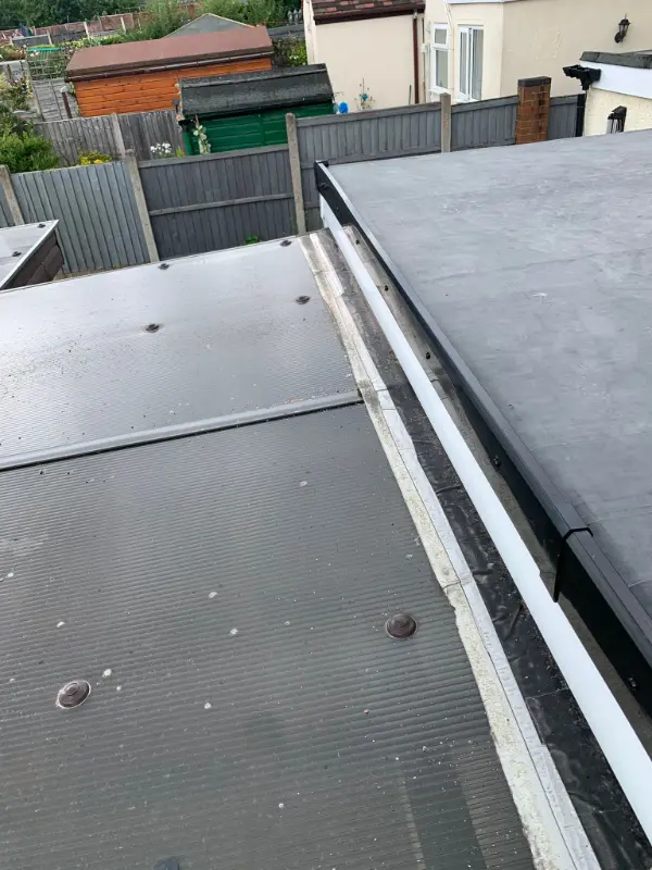 EPDM Warm Roof Installation in Sutton Coldfield