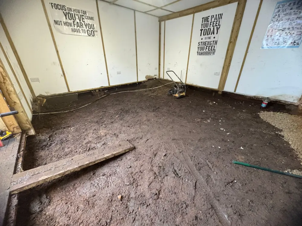 Gym Concrete Floor Installation – Castle Vale, Birmingham