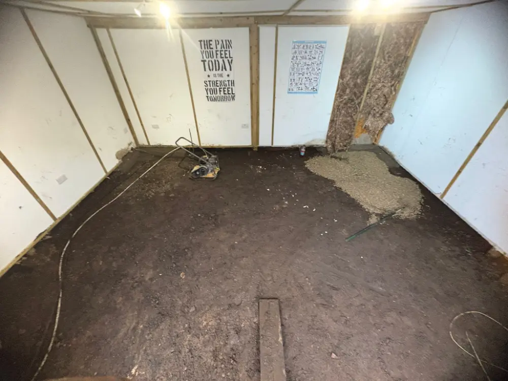 Gym Concrete Floor Installation – Castle Vale, Birmingham