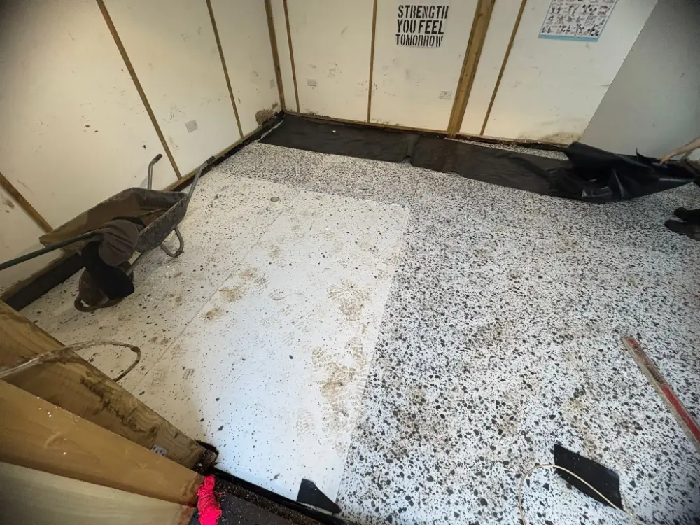 Gym Concrete Floor Installation – Castle Vale, Birmingham