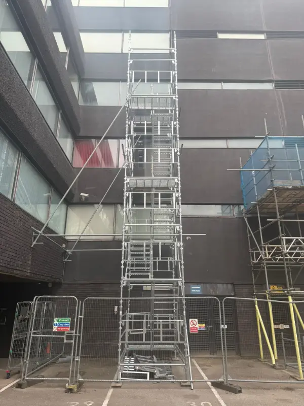 Haki Staircase Scaffolding Supplied and Built in Halesowen 1 haki staircase scaffolding 01