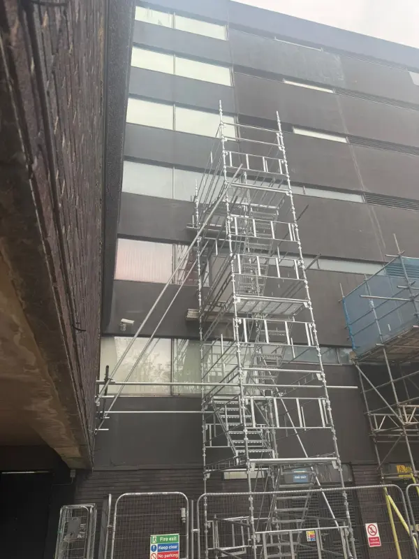 Haki Staircase Scaffolding Supplied and Built in Halesowen 2 haki staircase scaffolding 02