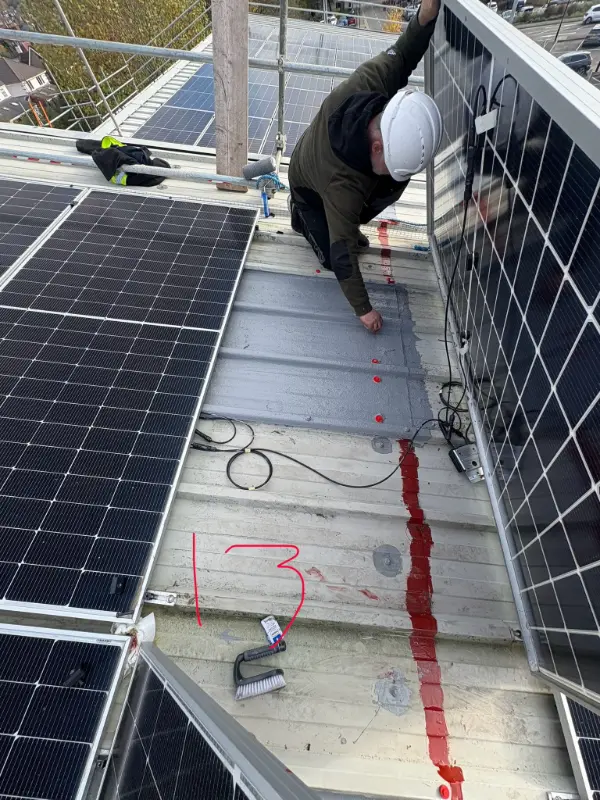 Roof and Solar Panel Works at Kenilworth Community Centre