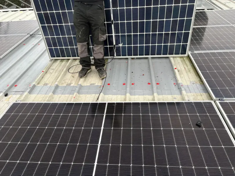 Roof and Solar Panel Works at Kenilworth Community Centre