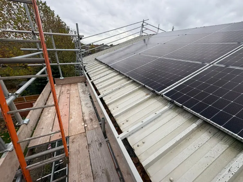 Roof and Solar Panel Works at Kenilworth Community Centre