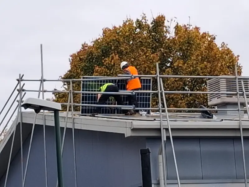 Roof and Solar Panel Works at Kenilworth Community Centre