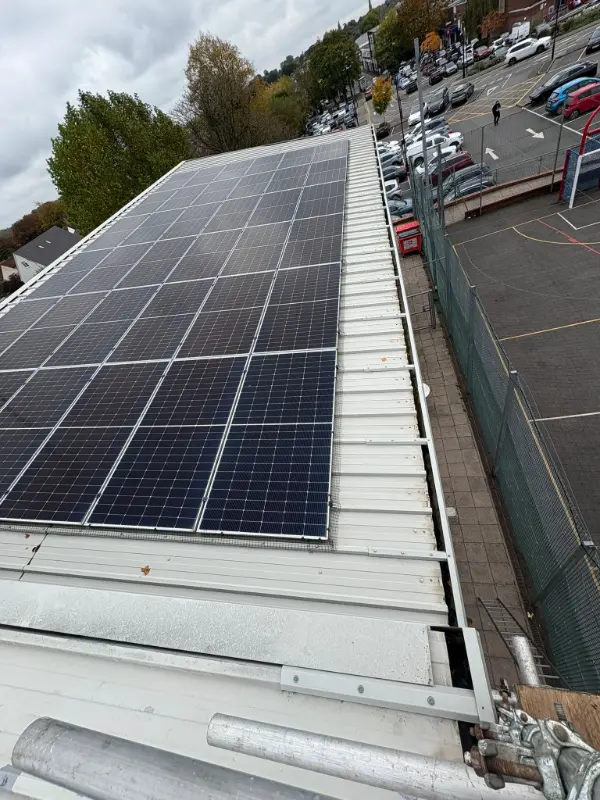 Roof and Solar Panel Works at Kenilworth Community Centre