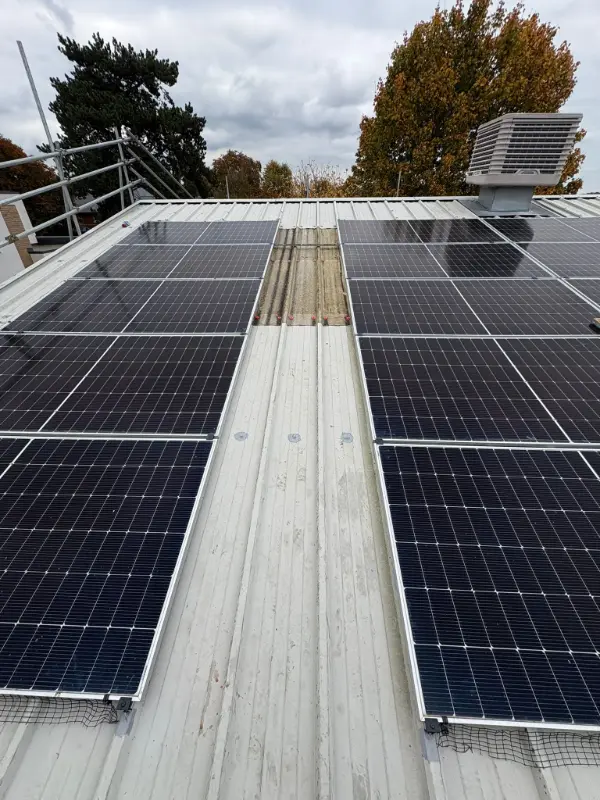 Roof and Solar Panel Works at Kenilworth Community Centre
