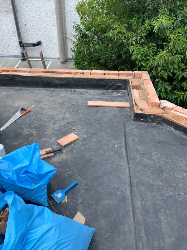 EPDM Flat Roof Repair and Coping Stone Restoration in Solihull 11 EPDM Flat Roof Repair and Coping Stone Restoration in Solihull