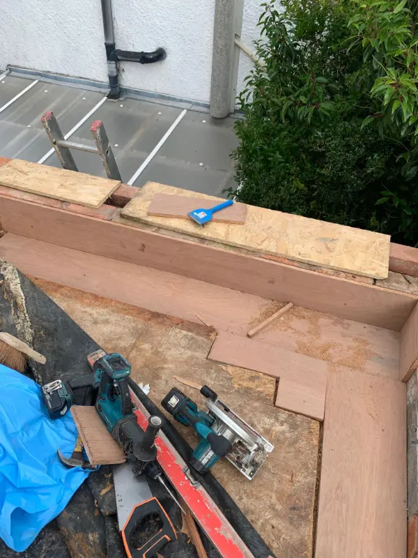 EPDM Flat Roof Repair and Coping Stone Restoration in Solihull 15 EPDM Flat Roof Repair and Coping Stone Restoration in Solihull