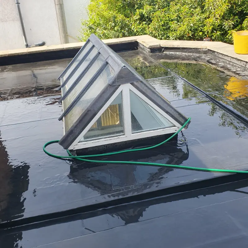 EPDM Flat Roof Repair and Coping Stone Restoration in Solihull 17 EPDM Flat Roof Repair and Coping Stone Restoration in Solihull