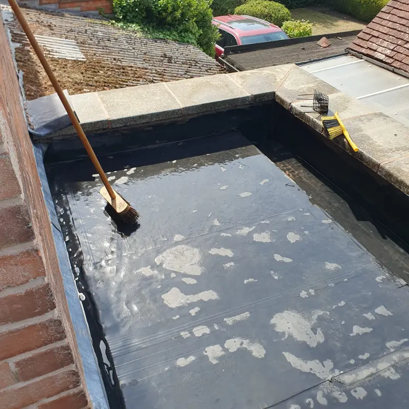EPDM Flat Roof Repair and Coping Stone Restoration in Solihull 21 EPDM Flat Roof Repair and Coping Stone Restoration in Solihull