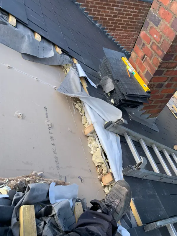 Slate Roof & Skylight Installation in Moseley, Birmingham 13 Slate Roof Window Installation in Moseley, Birmingham
