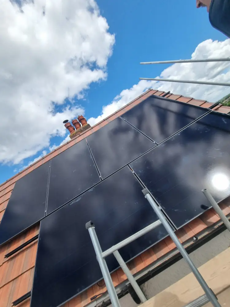 New Roof Installation with Solar Panels and Loft Conversion Works 3 roof solar conversion 03