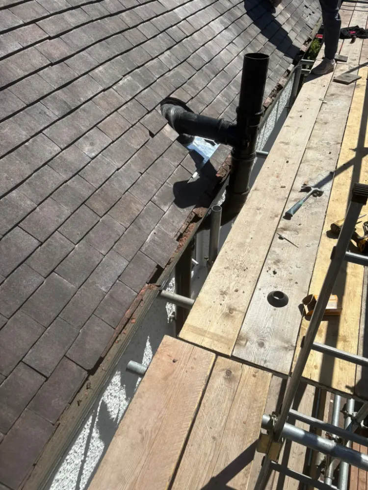 New Roof Installation with Solar Panels and Loft Conversion Works 12 roof solar conversion 12