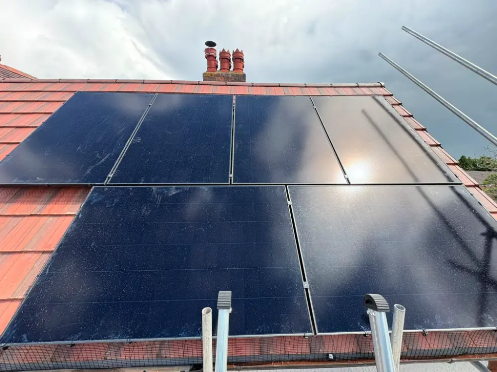 New Roof Installation with Solar Panels and Loft Conversion Works 18 roof solar conversion 18