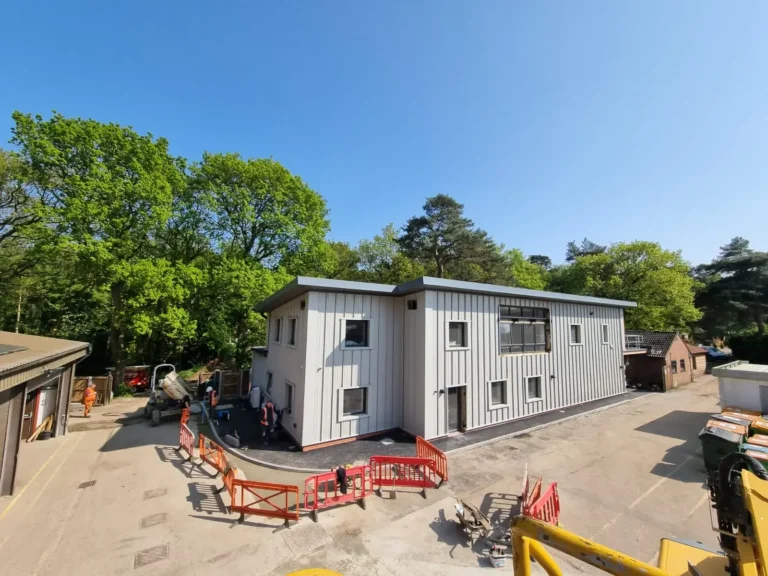 Blog 1 Standing seam cladding installation, Birmingham city centre